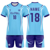 Custom Force Men's Volleyball Jersey Set